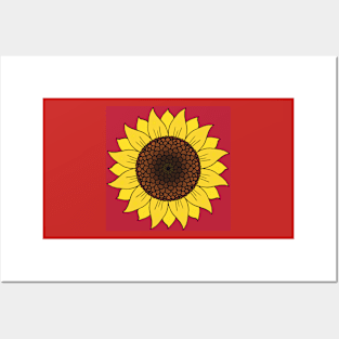 Sunflower Posters and Art